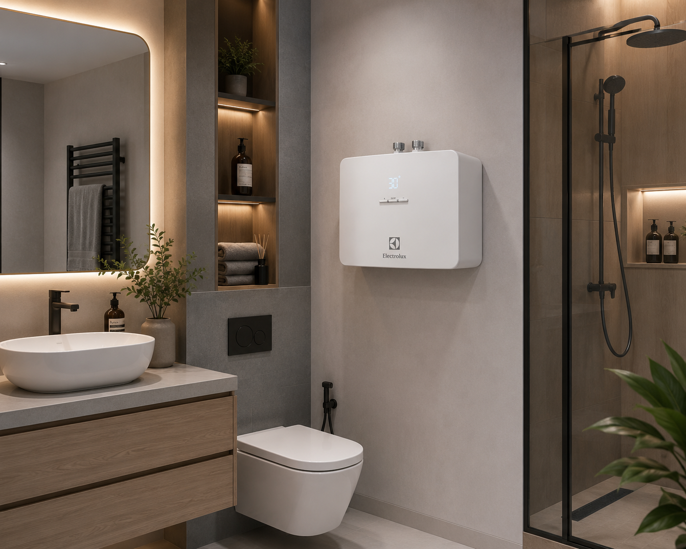 Проточный водонагреватель Electrolux Aquatronic Digital NPX4