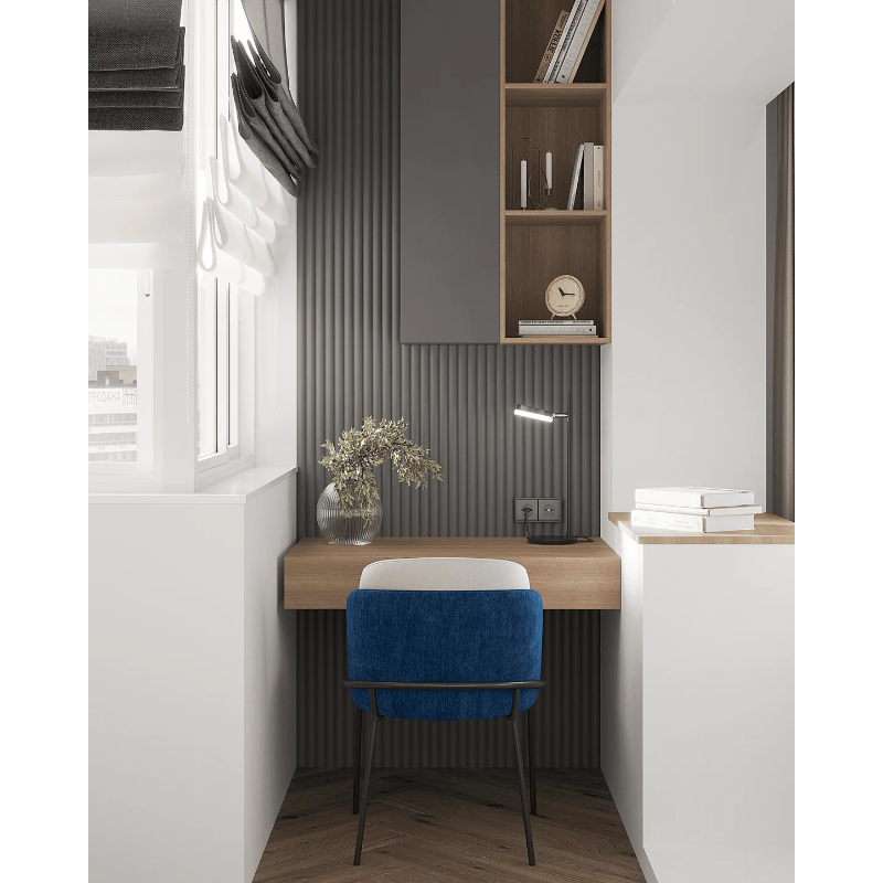 Дизайн лоджии для интроверта-аналитика