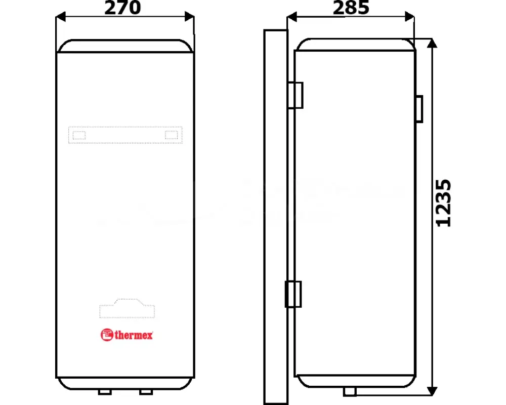 Водонагреватель Thermex Ultra Slim IU 50 V